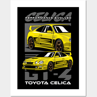 Celica GT 4 Car Posters and Art